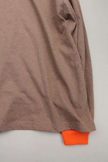 Soglia ”Open End LS Tee BROWN HEATHER” (4)