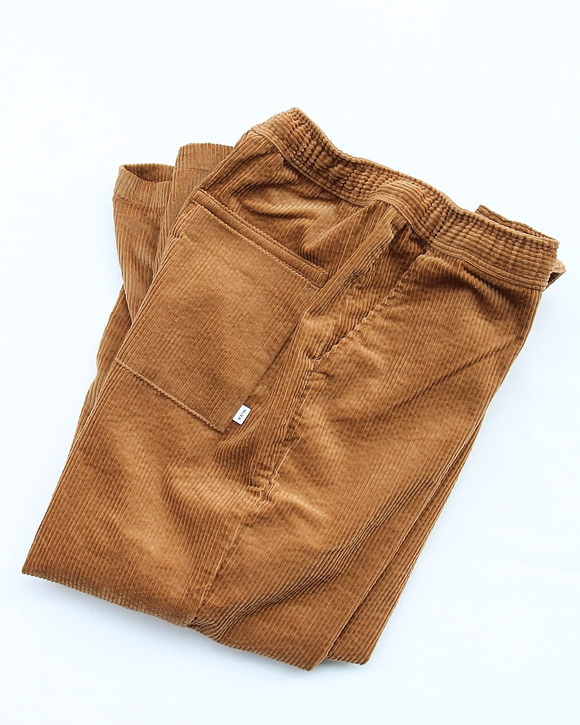 Wax LONDON ”KURT Trouser Jumbo Cord OCHRE”251121