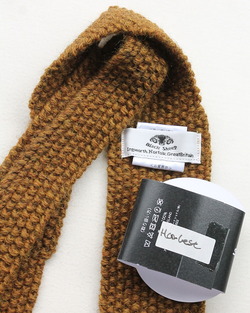 BLACK Sheep ”Hand KnitTie V HARVEST”251005 (3)