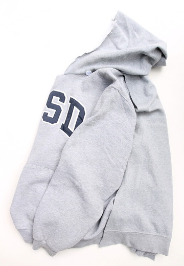dawn Double Brested Parka GREY (5)