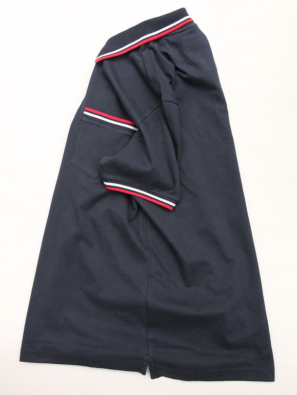 Alan Paiine ”Shoreham Tipped Trim SS Pique NAVY” (5)