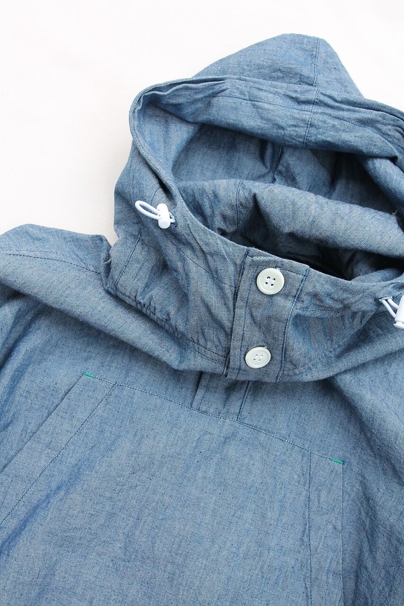 LANI’S General Store ”Chambray PO Hoodie ”250319 (2)