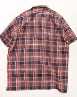 SERO ”SS Open COL Shirt MOKA Check”240506 (5)