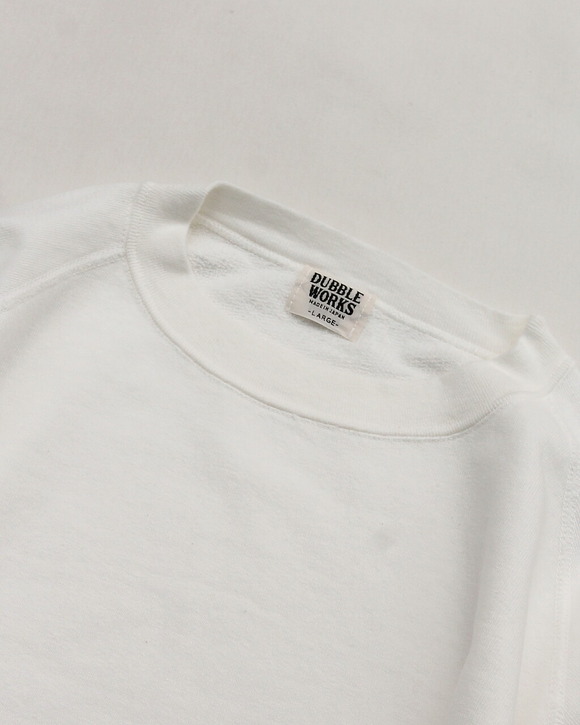 Dubbleworks ”252 HS Sweat OFF WHITE”250624 (2)