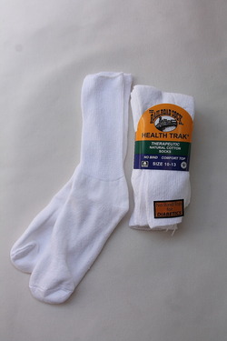 RAILROAD ”Diabetic Socks WHITE” (3)