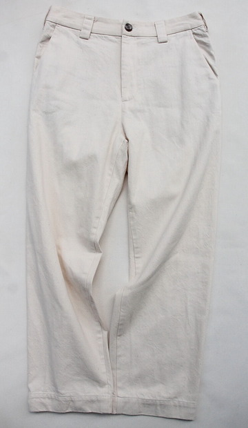 bettaku ”Cotton Drill Pants OFF WHITE” (5)