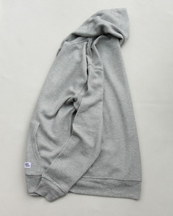 JE MORGAN ”CVC Waffle Full Zip Parka GRAY”250918 (4)