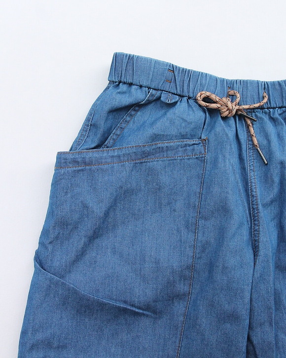 GYMMASTER ”LW Denim Gardening Shorts” 260502 (5)