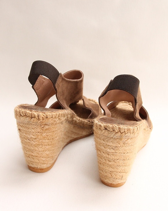 Caldanor ”A 528 Suede Wedge BROWN”250420 (7)