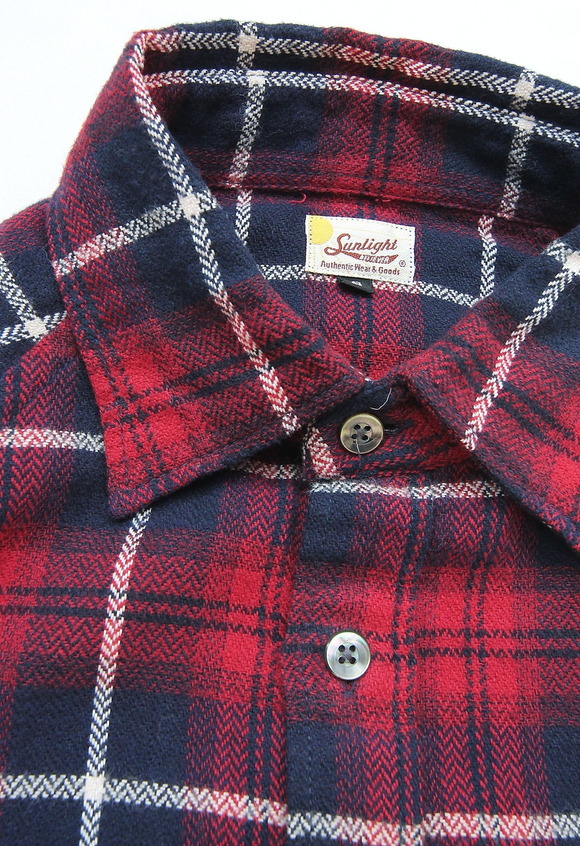 Sunlight Believer Raglan Plaid RED2