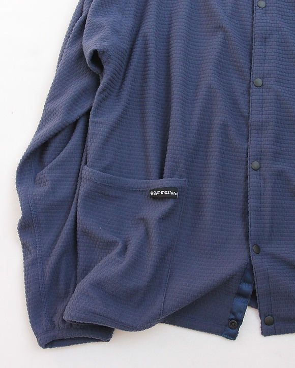 GYMMASTER ”Confee Tec RV CN Cardigan NAVY”251001 (3)