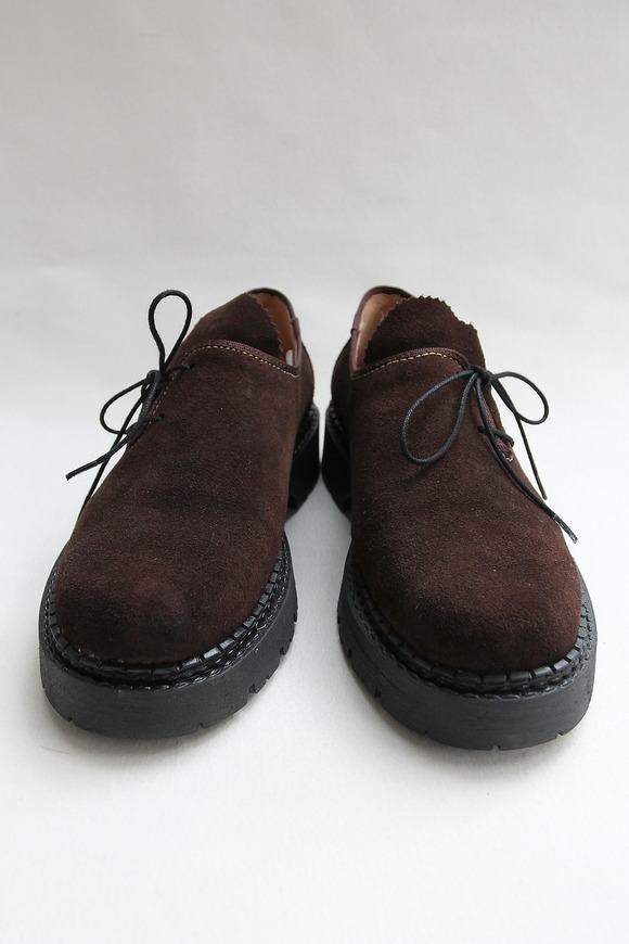 Pescador Suede Tyrol Shoe D BROWN (2)