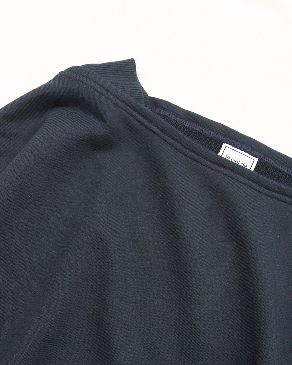 Le Ciel de Harris ”FRENCH BTN Sweat NAVY”250913 (2)