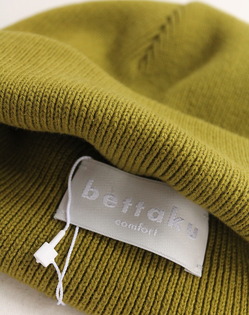 bettaku ”HW Cotton Rib Knit Cap PISTACHIO (3)
