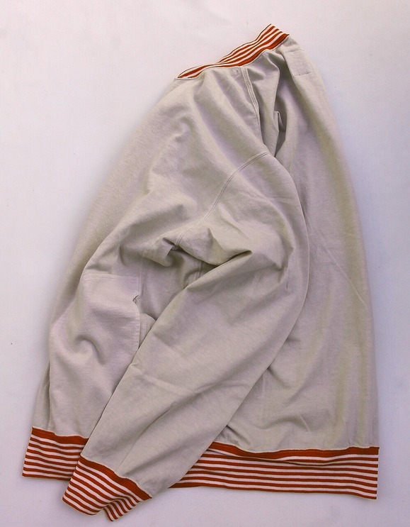 Goodon ”ST Rib Tee Track Jacket CREAM”230901 (4)