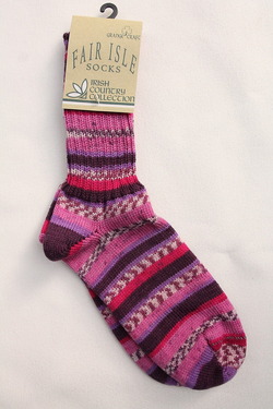 GRANGE CRAFT Fair Isle Socks No 12 (2)