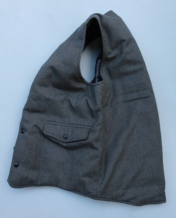 NOUN ”MAIN Vest Solid GRAY”2308026 (4)