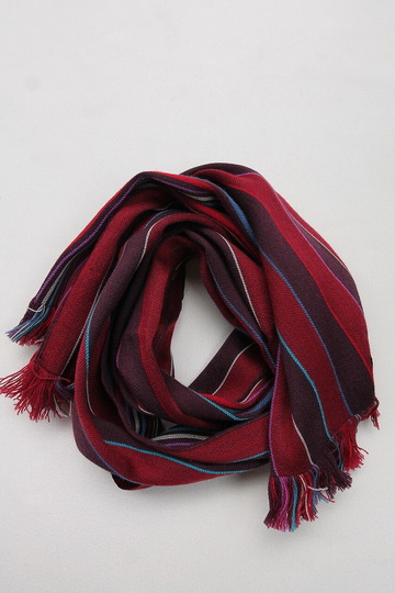 France W Face Multi Stripe WINE (3)