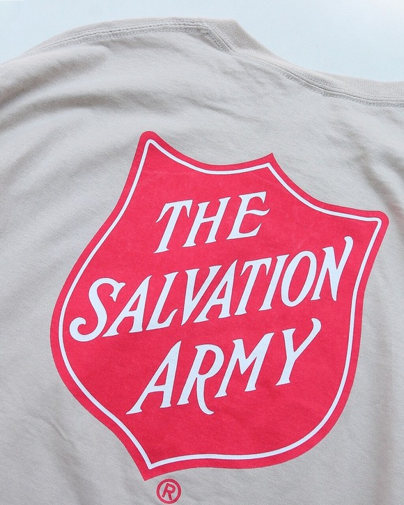 Salvation ARMY ”T Shirt SAND W Shield F&B” 20250801 (5)