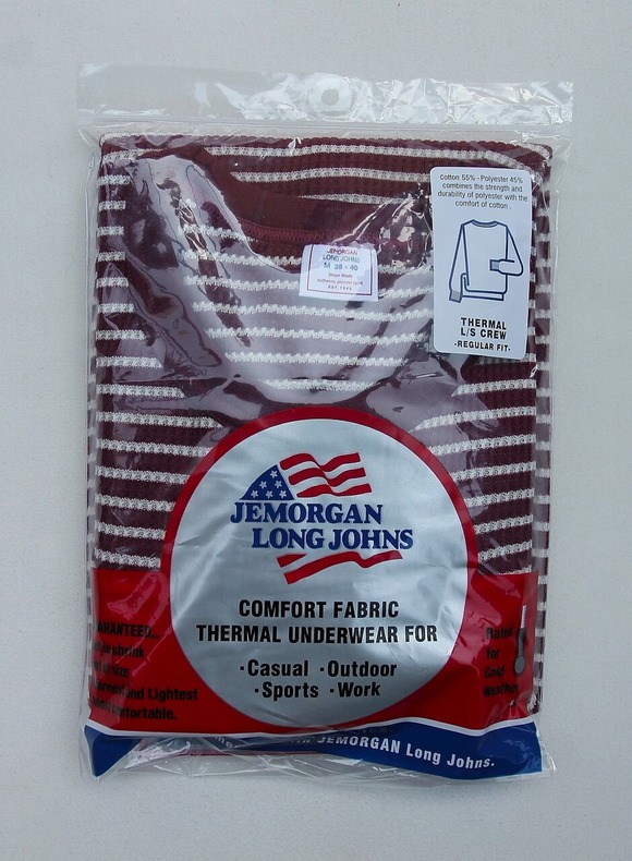 JE MORGAN ”THARMAL CN STRIPE WINE” 2310275