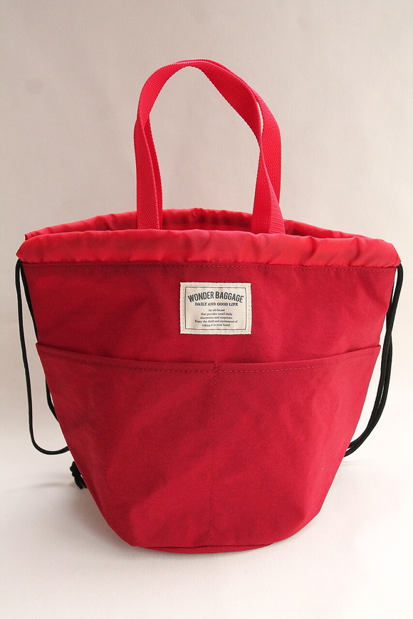 Wonder Baggage ”Sunny Funday Pouch RED” 210803