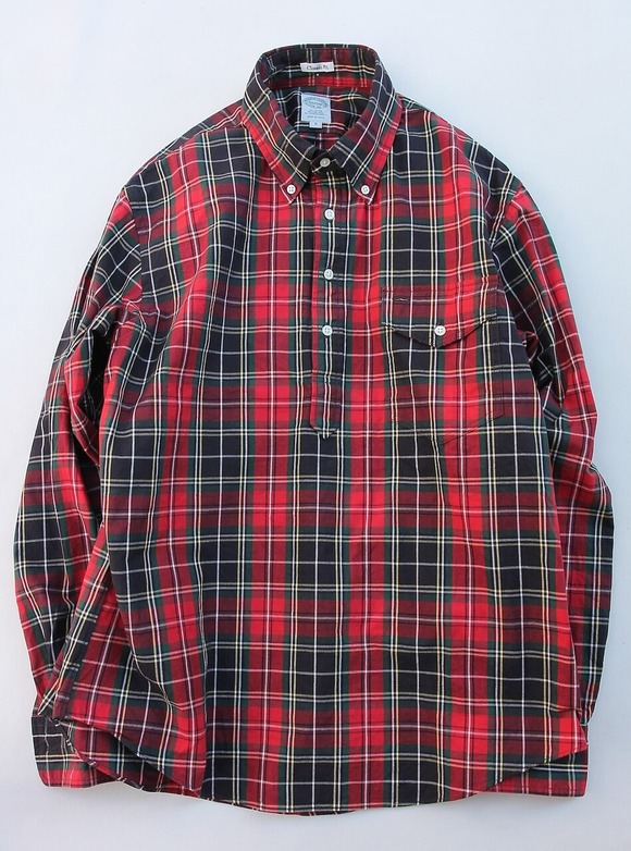Keaton Chase USA ”Classic Fit PO BD Twill Check RGY”240722