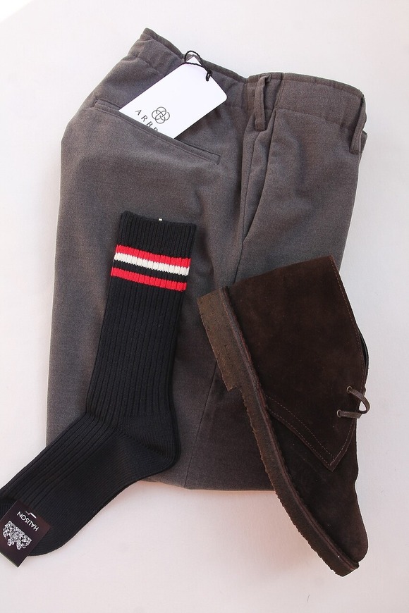 HALISON ”IVY Crewsocks NAVY”