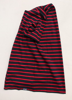 BRETON STRIPE ”Unisex T Shirts NAVY BORDEAUX” (4)