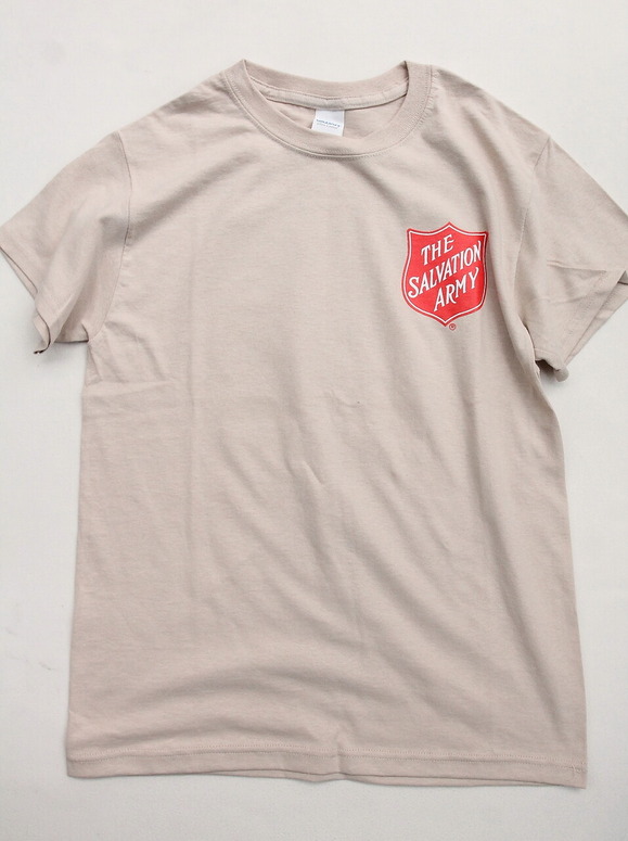 Salvation ARMY ”T Shirt SAND W Shield F&B” 210306