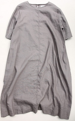MAXOU ”Linen Rayon Lounge Dress GRAY”