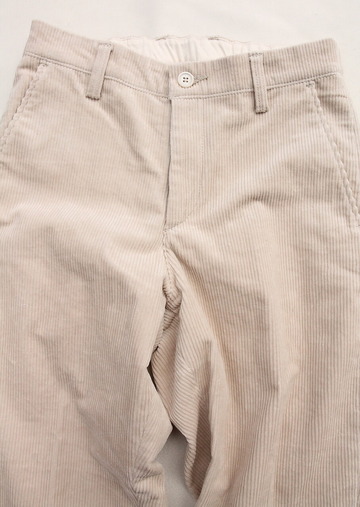 Harriss ”Confort Tapered Corduroy Pants OFF WHITE” (2)