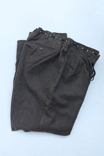KOUHEI TERAI ”Remake Cord Wool Pants BROWN”231016
