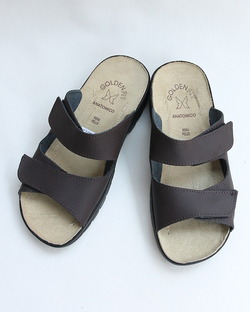 GOLDEN FIT ”Slide BROWN”250430
