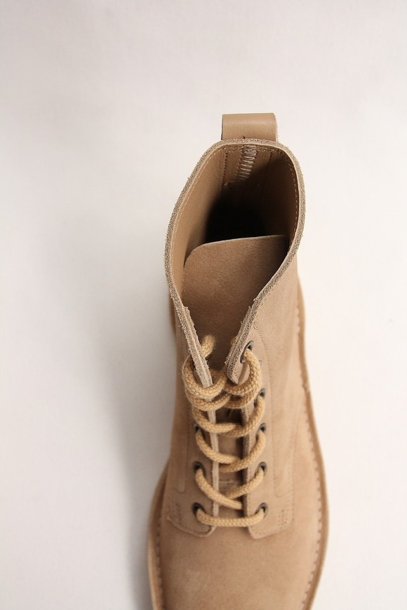 Suffolk Shoes Desert Hi Top SAND Suede5