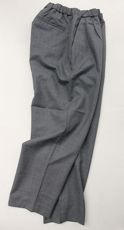 CESTERS 2P Easy Pants Cool Wool MID GREY (6)