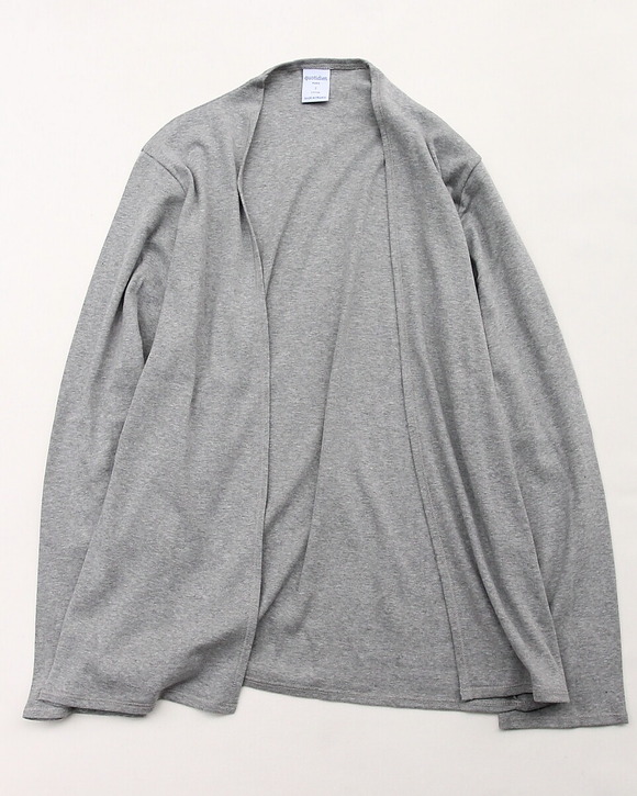 Quotidien ”Smooth BL Cardigan 杢GRAY” 260226