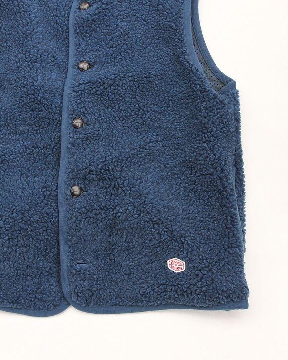 Vinsent et Mireille ”BOA Vest (PLAID) BLUE Mix”250926 (3)