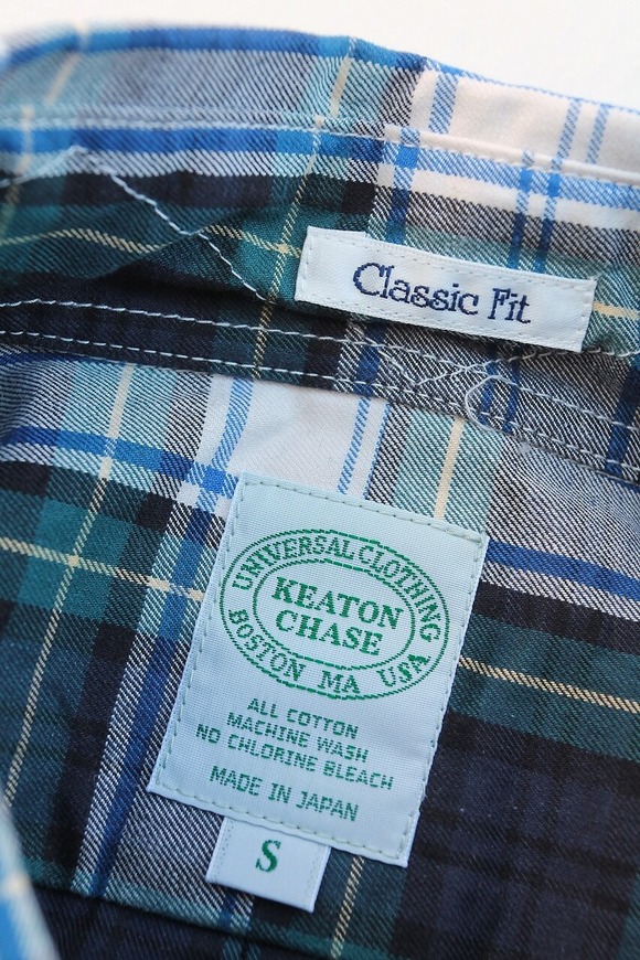 Keaton Chase USA ”Classic Fit PO BD Twill Check GWC”2407225