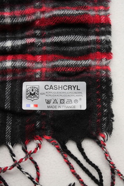 Cashcryl Plaid RED X BLACK (3)