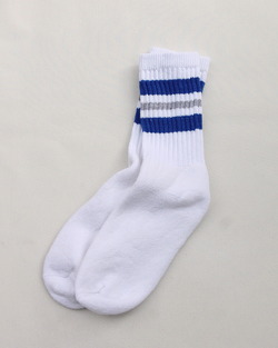 STRIPE Socks ”BLUE＆GRAY”