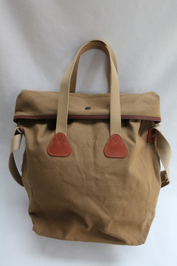 Quality Gunslips Top Flap Tote BEIGE