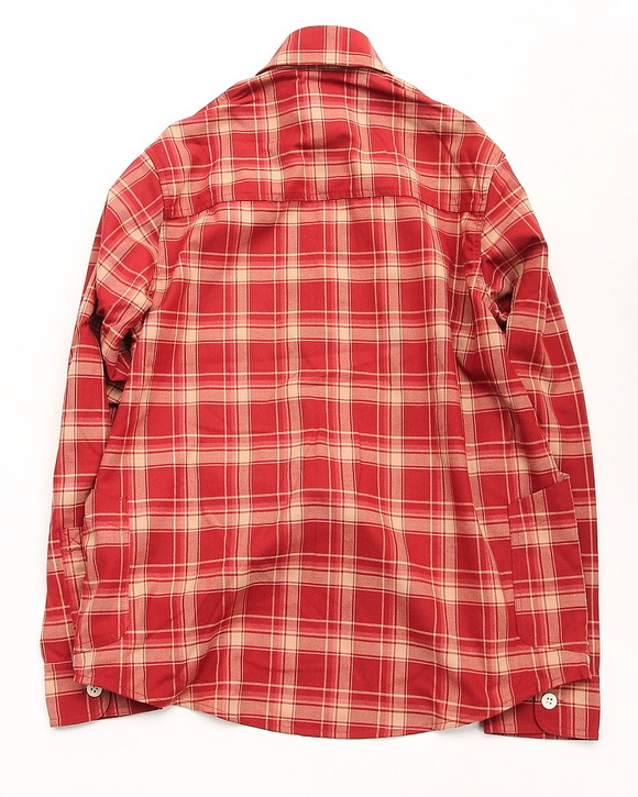 Arbre ”Poplin Tartan Shawl Collar Shirt”251021 (5)