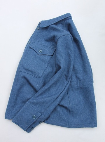NOUN ”Wool Jacket BLUE”231005 (4)