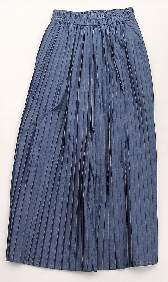 LEBON ”Denim Gathered Wide Pants”240617