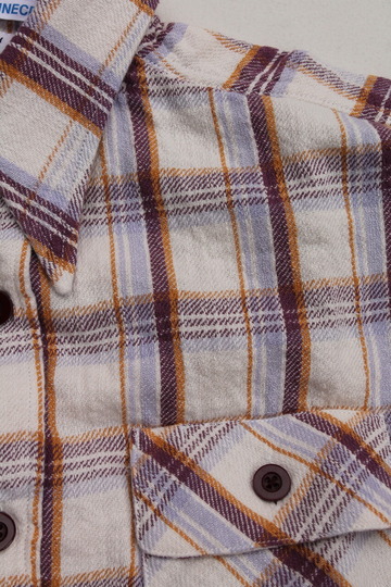NOUN ”Wok Shirt BEIGE Check” (6)