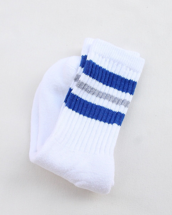 STRIPE Socks ”BLUE＆GRAY” (2)