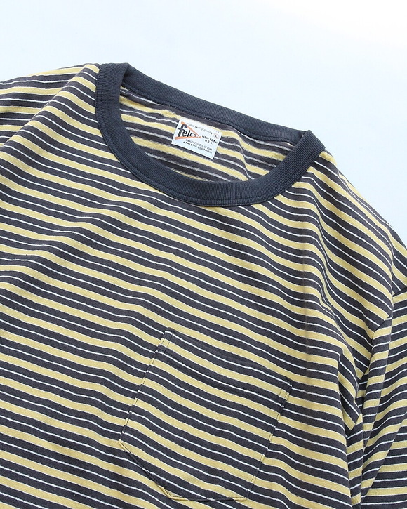 Felco ”Crew PO T Summer Stripe CHARCOAL NAVY”250724 (2)