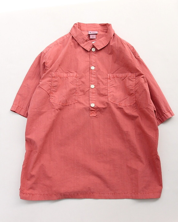GYMMASTER ”Pigment CN Pullover Shirt SALMON PINK” 260502