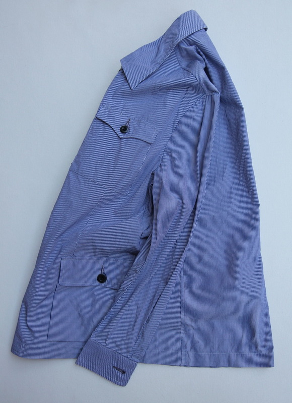 NOUN Shirt Jacket Tin Stripe NAVY (2)
