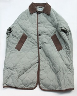 ARMY TWILL ”Quilting Field Coat KHAKI”251014